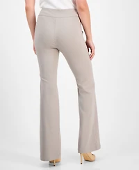 I.n.c. International Concepts Petite High-Rise Flare Pants, Exclusively at Macy's