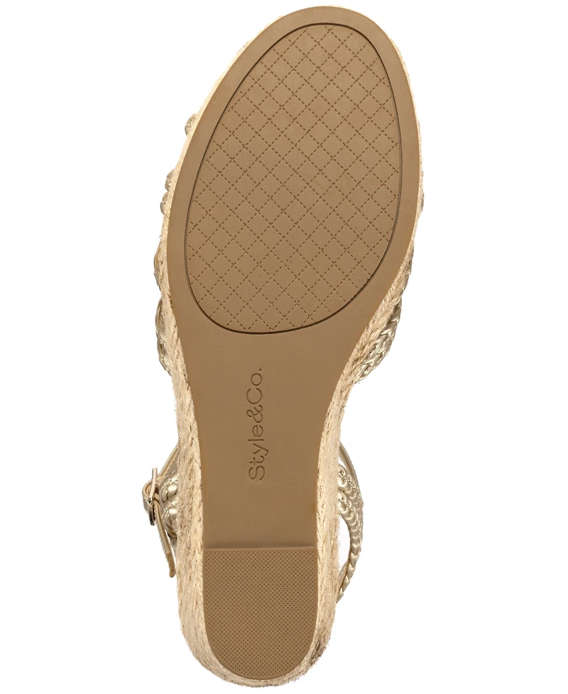 Style & Co Women's Vanaa Wedge Sandals, Exclusively at Macy's