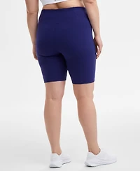 Id Ideology Plus Soft 10" Bike Shorts, Exclusively at Macy's