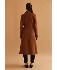 Crescent Women's Frances Wool Blend Blazer Coat