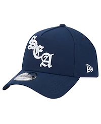 New Era Men's College Navy Seattle Seahawks Mystic 9FORTY A-Frame Adjustable Hat