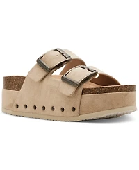 Madden Girl Babes Double-Strap Flatform Footbed Sandals