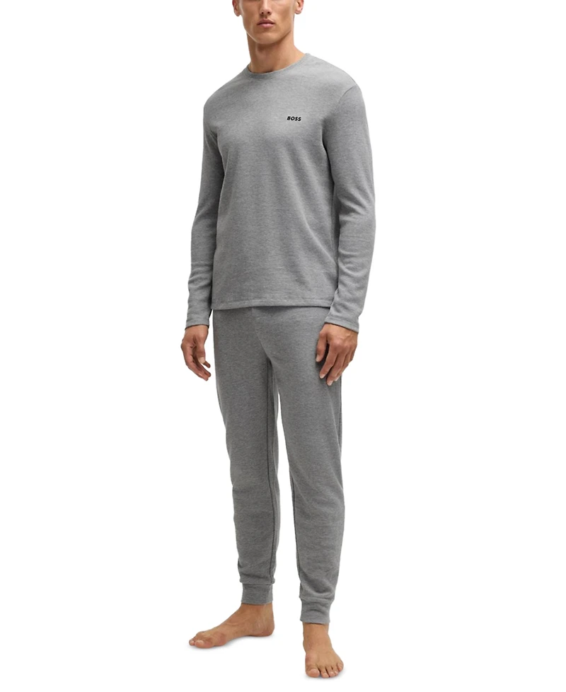 Hugo by Boss Men's Waffle Pajama Pants