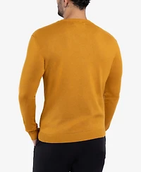 X-Ray Men's Basic Crewneck Pullover Midweight Sweater