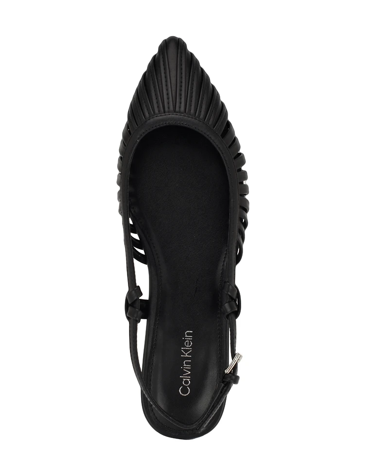 Calvin Klein Women's Jillie Slingback Flats