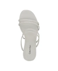 Calvin Klein Women's Jayla Strappy Tapered Heel Sandals