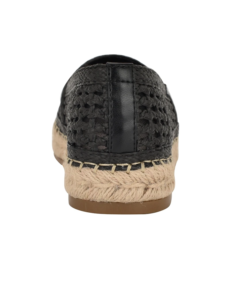 Calvin Klein Women's Presley Woven Slip-On Espadrilles