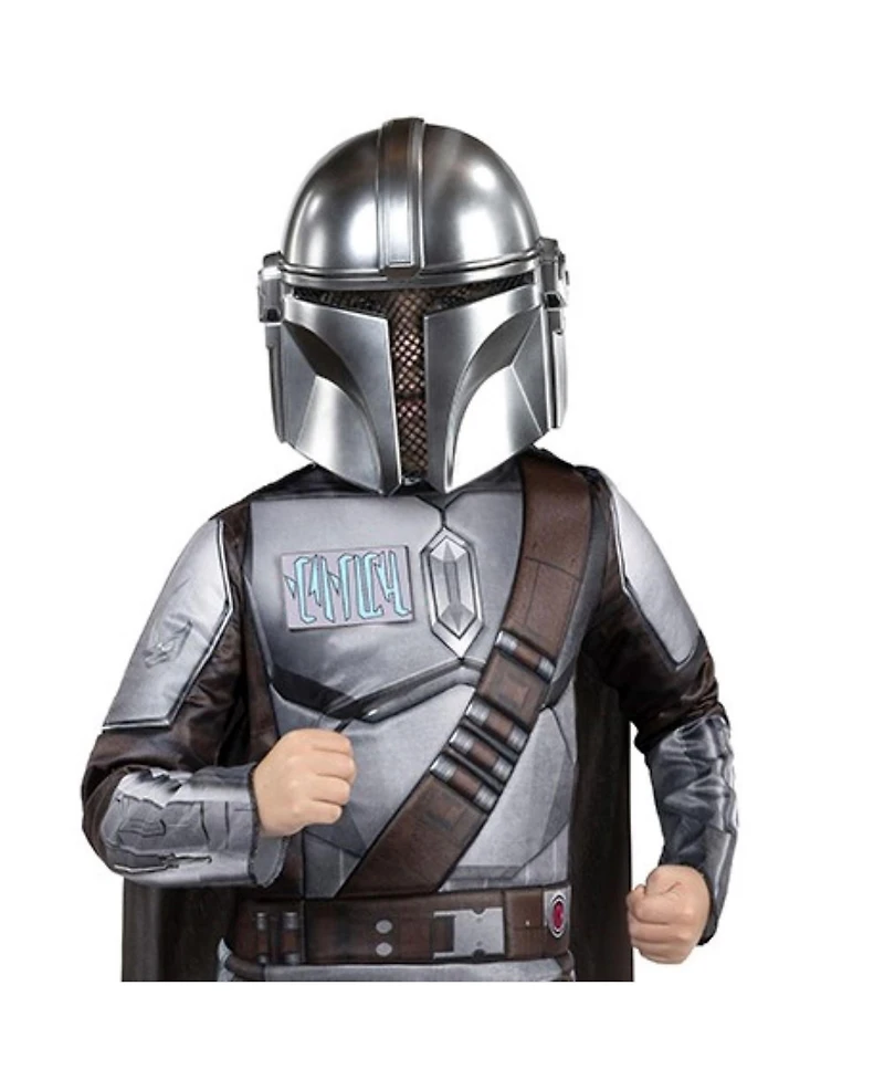 Jazwares Big Boys and Girls The Mandalorian Light-Up Costume