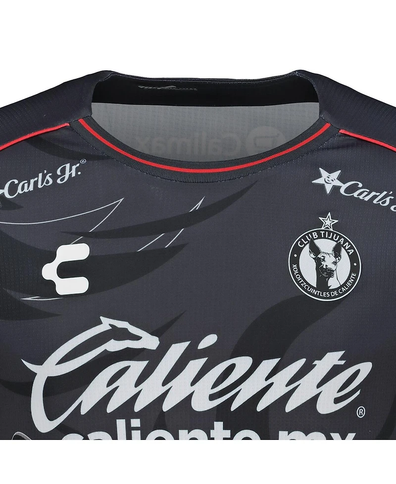 Charly Men's Black Club Tijuana 2024/25 Third Authentic Jersey