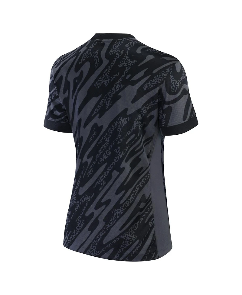 Nike Women's Anthracite Brazil National Team 2024 Goalkeeper Replica Stadium Jersey