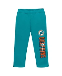 Outerstuff Toddler Miami Dolphins Coin Toss Pullover Fleece Hoodie Pants Set