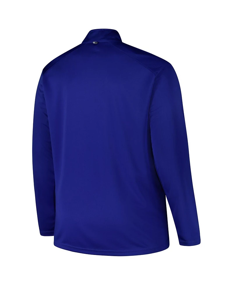 Fanatics Men's Royal Kentucky Wildcats Big Tall Defender Quarter-Zip Top