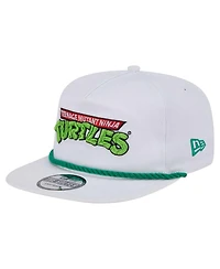 New Era Men's White Teenage Mutant Ninja Turtles Golfer Adjustable Hat