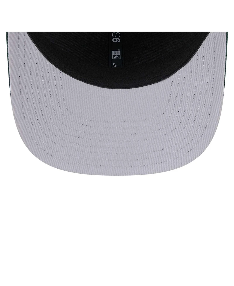 New Era Men's Green Green Bay Packers 9SEVENTY Stretch-Snap Hat