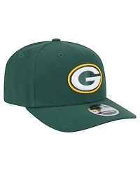 New Era Men's Green Green Bay Packers 9SEVENTY Stretch-Snap Hat