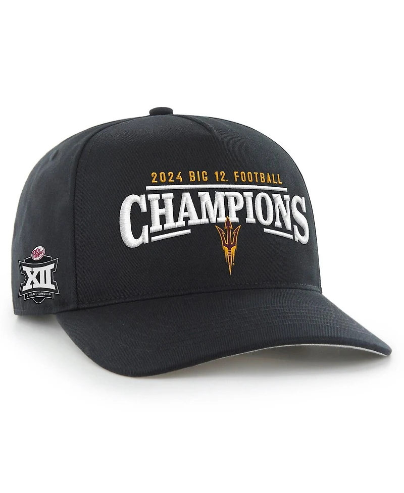 '47 Brand Men's Black Arizona State Sun Devils 2024 Big 12 Football Conference Champions Hitch Adjustable Hat
