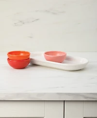 Fiesta Sunset Horizon Mixed Colors 4 Pc. Condiment Set