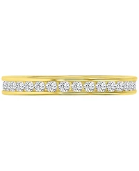 3-Pc. Set Cubic Zirconia Stack Rings (2-1/2 ct. t.w.) Tri-Tone Sterling Silver