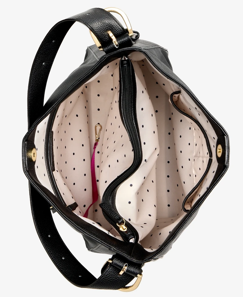 On 34th Somynn Solid Large Handbag