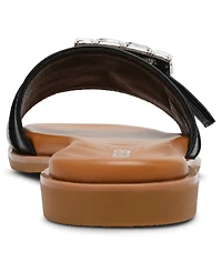 Anne Klein Women's Capara Square Toe Flat Sandals