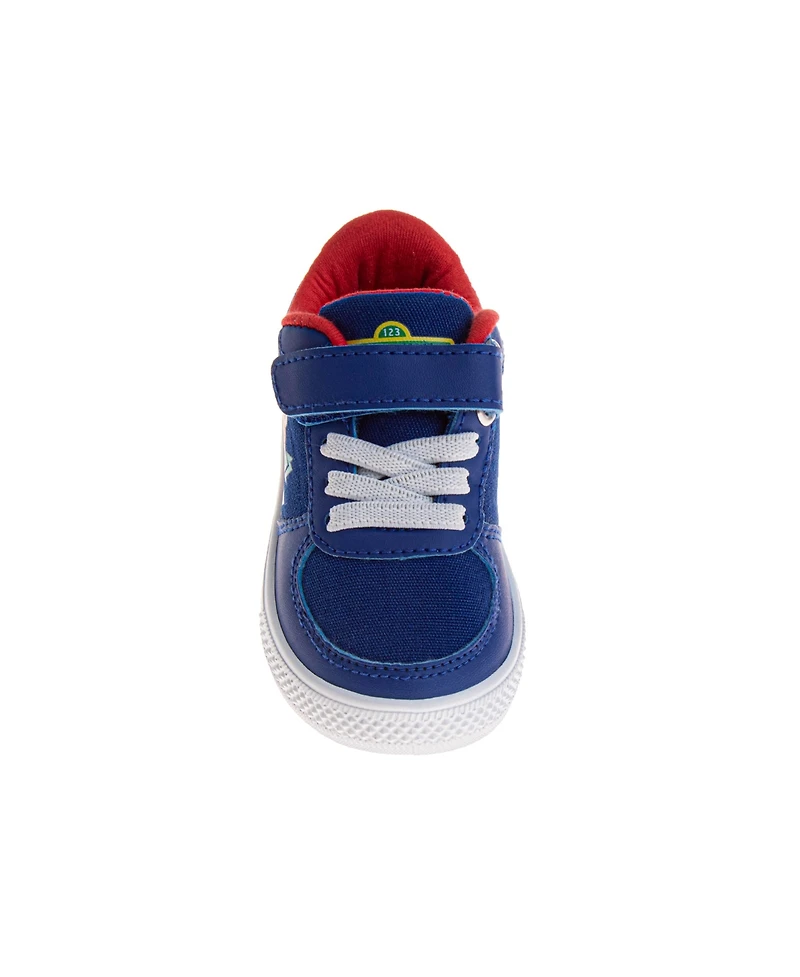 Sesame Street Toddler and Little Kids Energetic Elmo Casual Sneakers