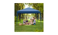 Slickblue Practical Waterproof Right-Angle Folding Tent for Outdoor Events and Shelter