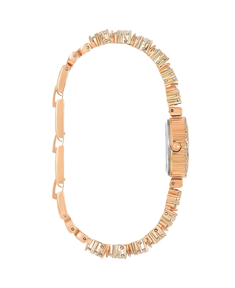 Danecraft Women's 18K Fine Rosegold Plated Analog Watch