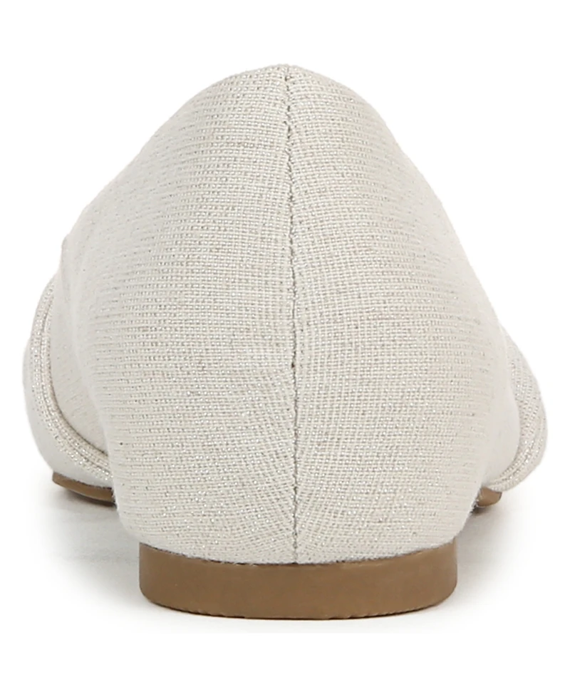 LifeStride Women's Palm Pointed Toe Ballerina Flats