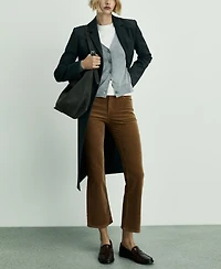 Mango Women's Corduroy Bootcut Jeans