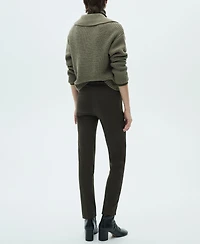 Mango Women's Crop Skinny Pants