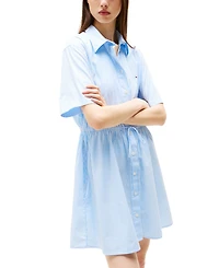 Tommy Jeans Women's Cotton Stripe Mini Shirt Dress