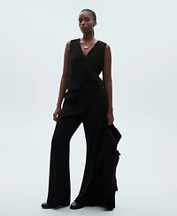 Mango Women's Buttons Detail Suit Vest