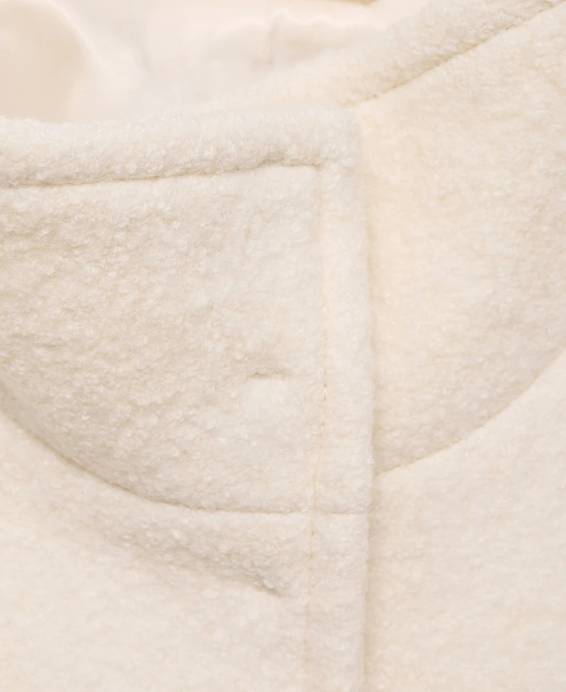 Mango Women's High Collar Wool Jacket