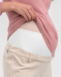 Pietro Brunelli Maternity Straight-textured super stretch Noah Pants