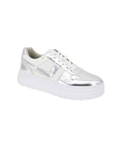 BCBGeneration Women's Katina Lace-Up Platform Sneakers