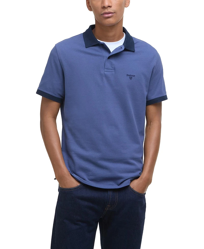 Barbour Men's Lynmouth Contrast Trim Short Sleeve Polo Shirt