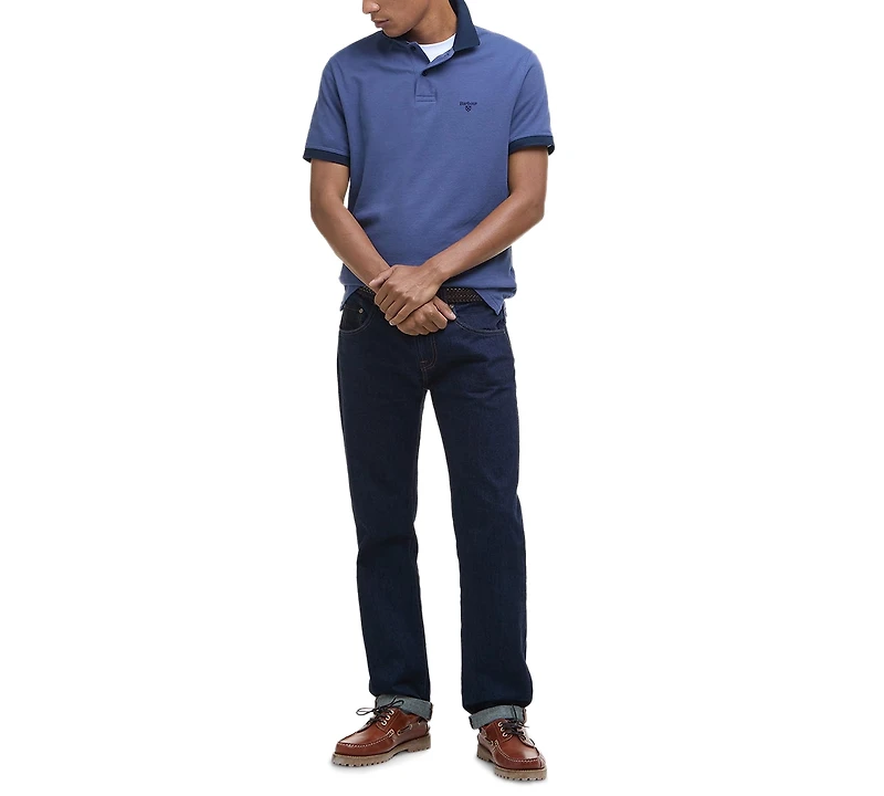 Barbour Men's Lynmouth Contrast Trim Short Sleeve Polo Shirt