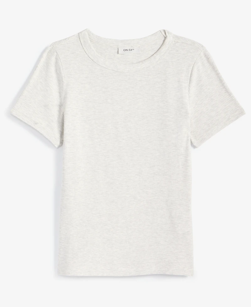 On 34th Women's Ribbed T-Shirt