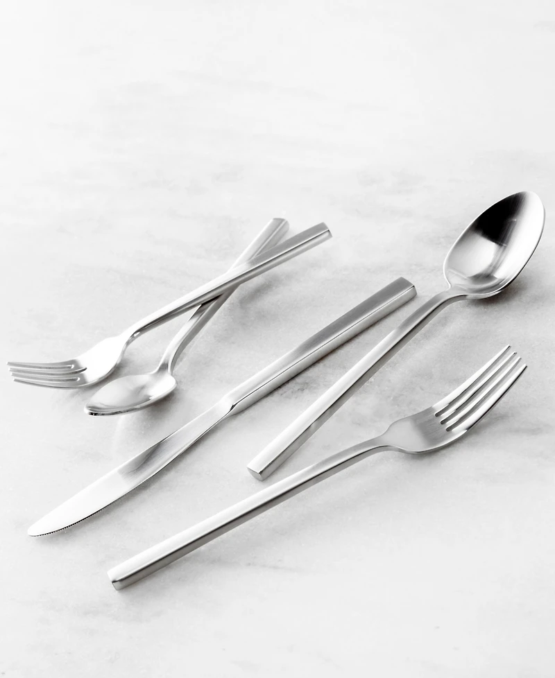 Fortessa Arezzo Brushed 20pc Flatware Set