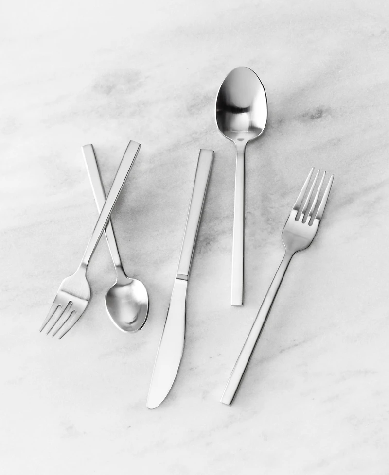 Fortessa Arezzo Brushed 20pc Flatware Set