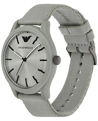 Emporio Armani Men's Tide Ocean Material Strap Watch 45mm