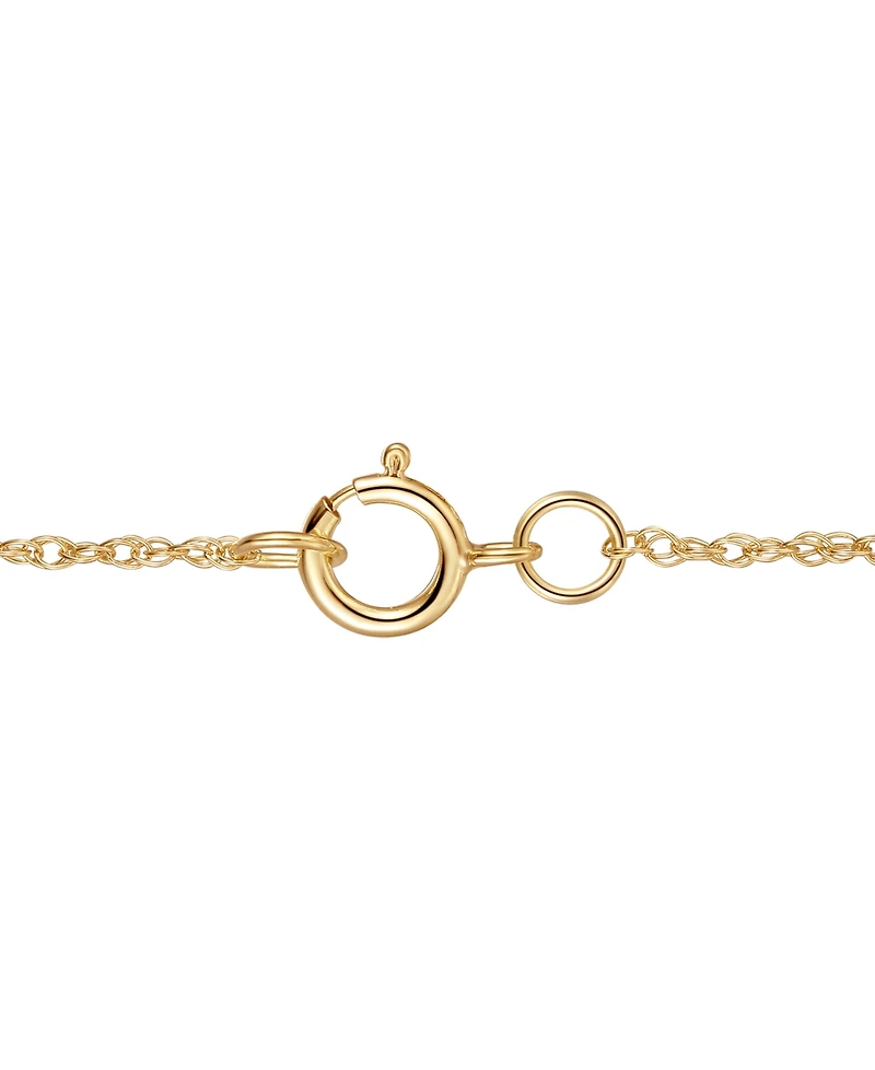Macy's Sapphire (1/2 ct. t.w.) & Diamond (1/20 Linear Pendant 18" Necklace 14k White Gold (Also Available Ruby Emerald)