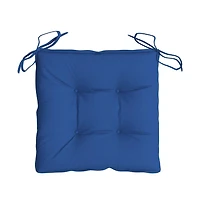 vidaXL Chair Cushions 6 pcs Blue 15.7"x15.7"x2.8" Oxford Fabric