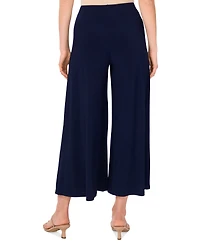 Vince Camuto Women's Pull On Wide Leg Ankle Pants