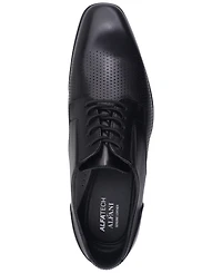Alfani Men's Flynne Alfa-Tech Perforated Leather Dress Shoes, Exclusively at Macy's