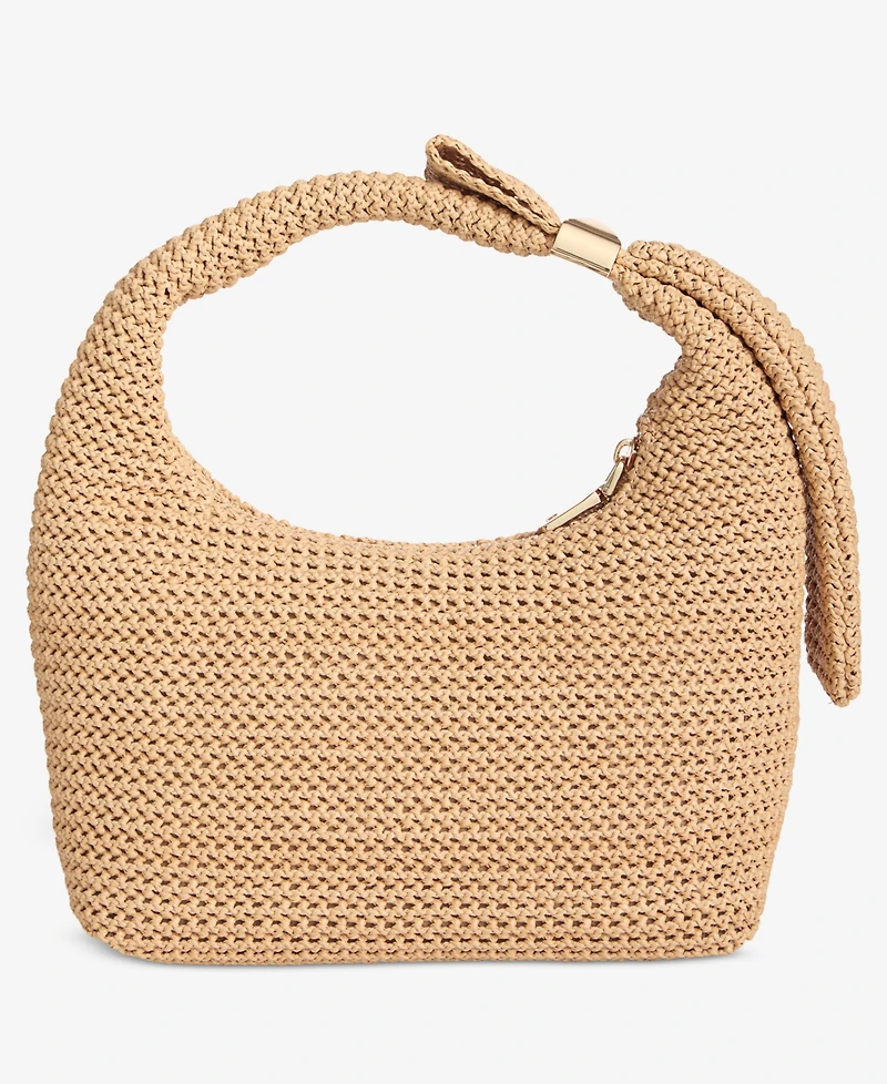I.n.c. International Concepts Stahcy Small Straw Hobo Bag, Exclusively at Macy's