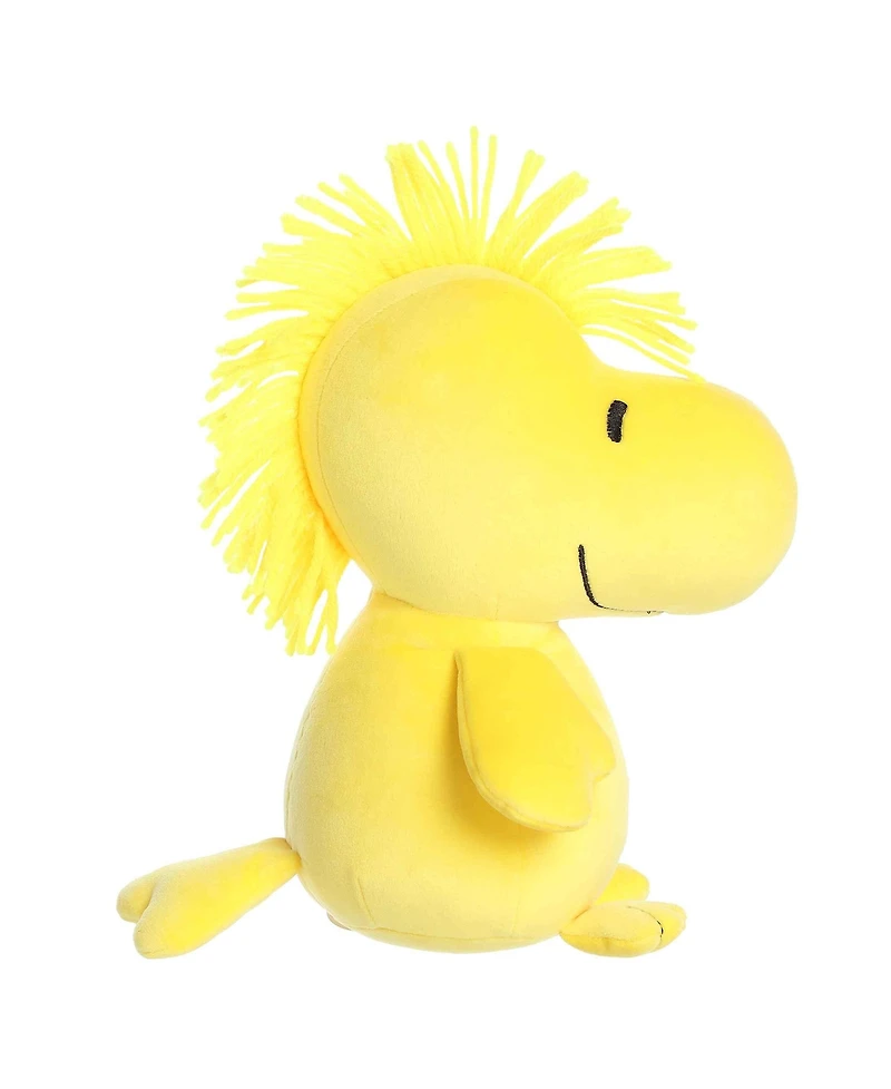 Aurora Small Squishy Woodstock Peanuts Adorable Plush Toy Yellow 8.5"