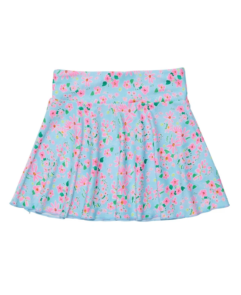 Snapper Rock Little Girls Daisy Chain Swim Skirt