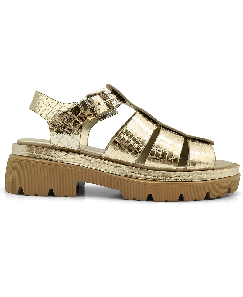 Kenneth Cole New York Women's Herron Almond Toe Sandals
