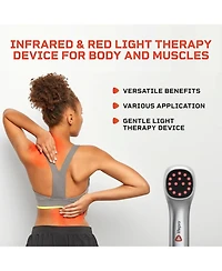LifePro Infrared & Red Light Therapy Device – Portable Pain Relief for Joints & Muscles with 3 Wavelengths & Inflammation Reduction
